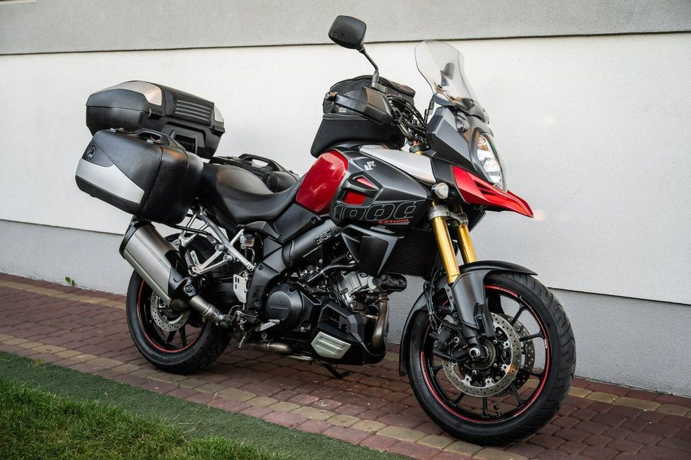 Suzuki DL 1000 R 2015 3X KUFER Tankbag Raty Transport Największy Wybór W PL