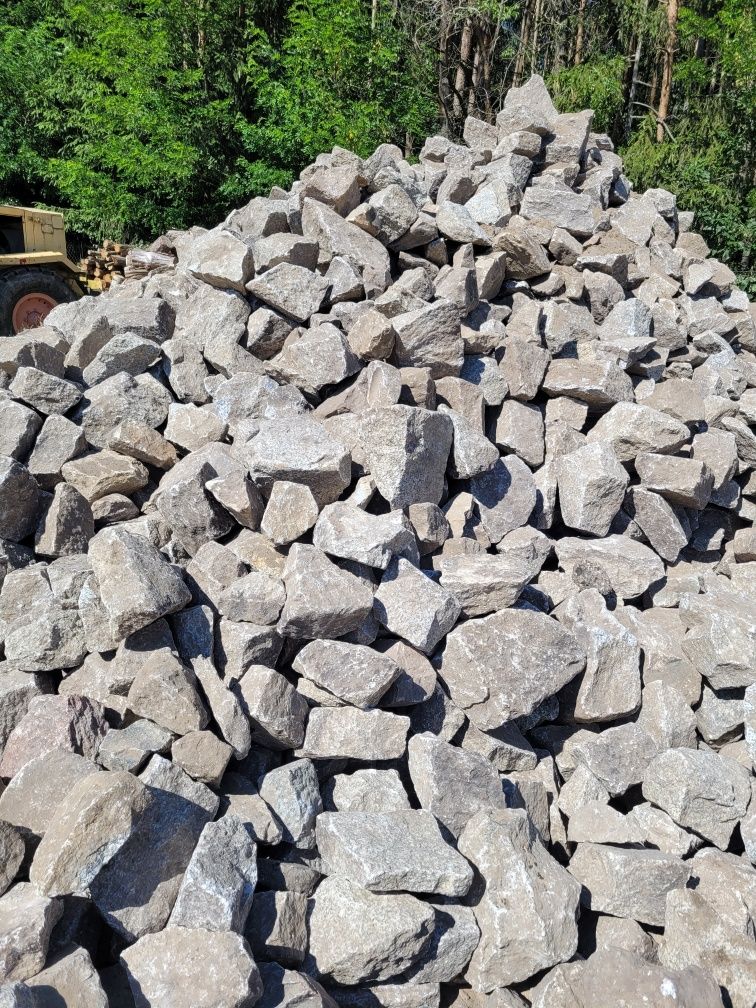 Brukowiec łamany granit kamień