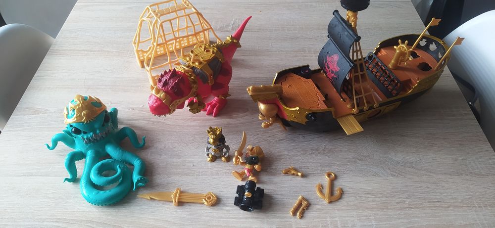 TREASURE X zestaw do zabawy zatopiony wrak statku,