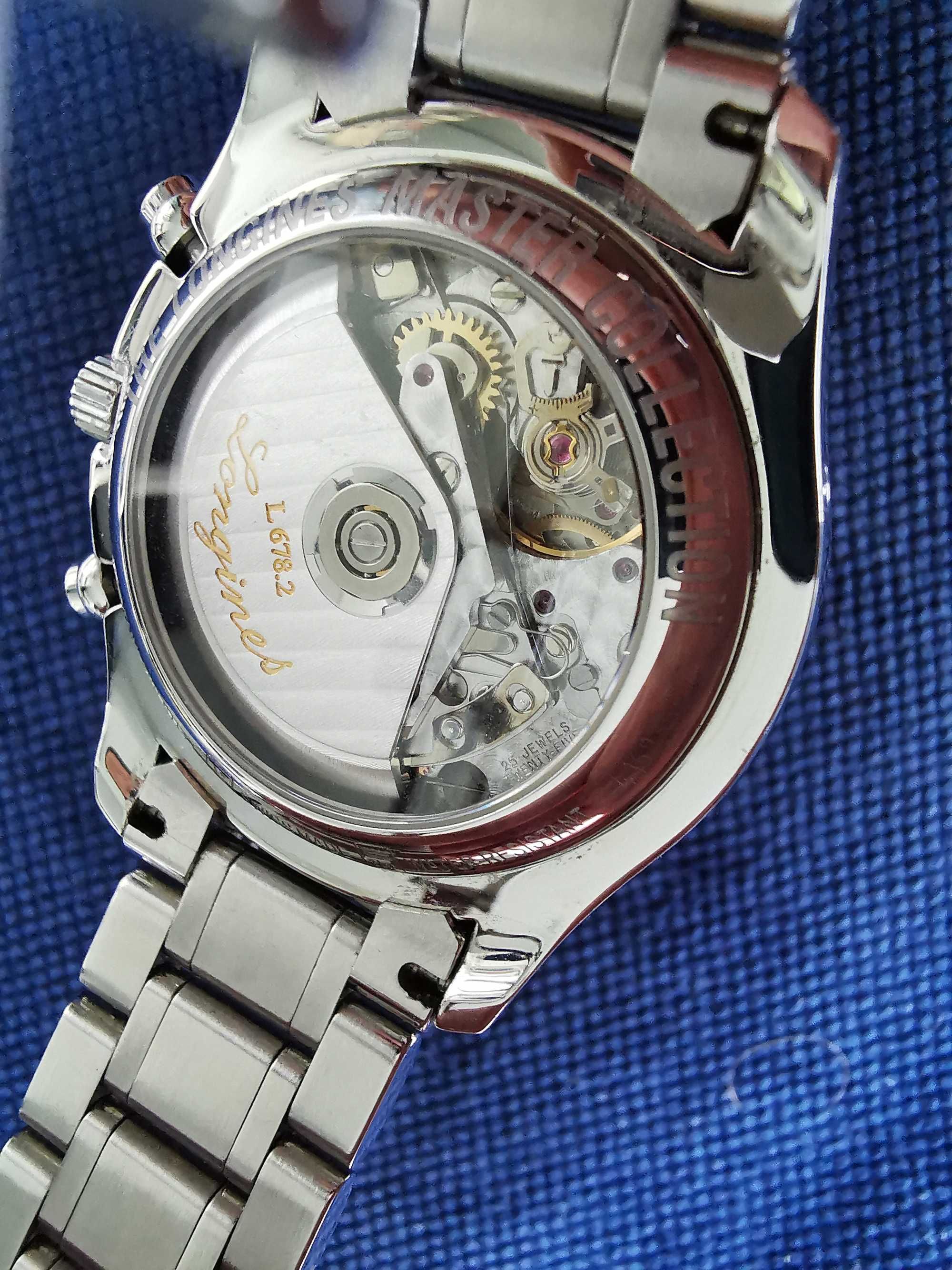 Relógio Longines Master Collection (Cronógrafo, Fases da Lua)