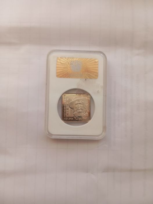 Moneta z wizerunkiem Niemena