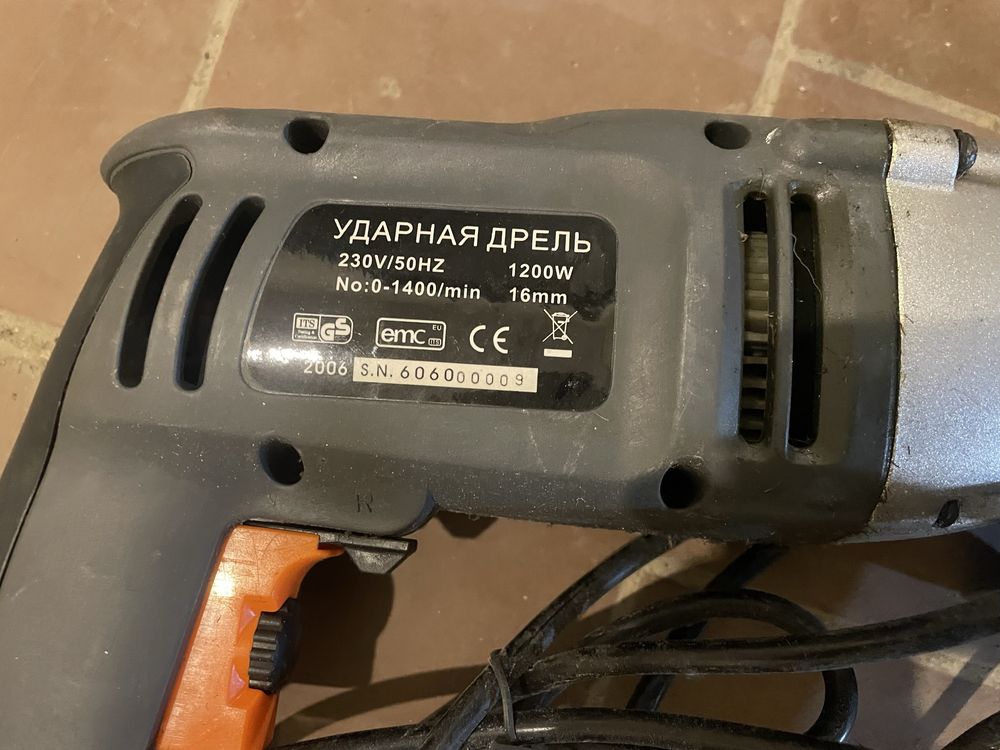 Дриль ударний в асортименті різної потужності нові