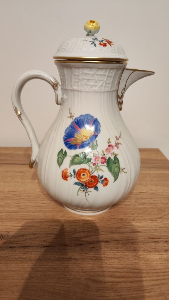 Miśnia Meissen dzbanek kolekcjonerski porcelana