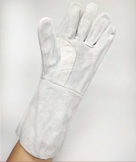 Прочные перчатки для сварщиков/выпечки/садоводства кожаные Краги
