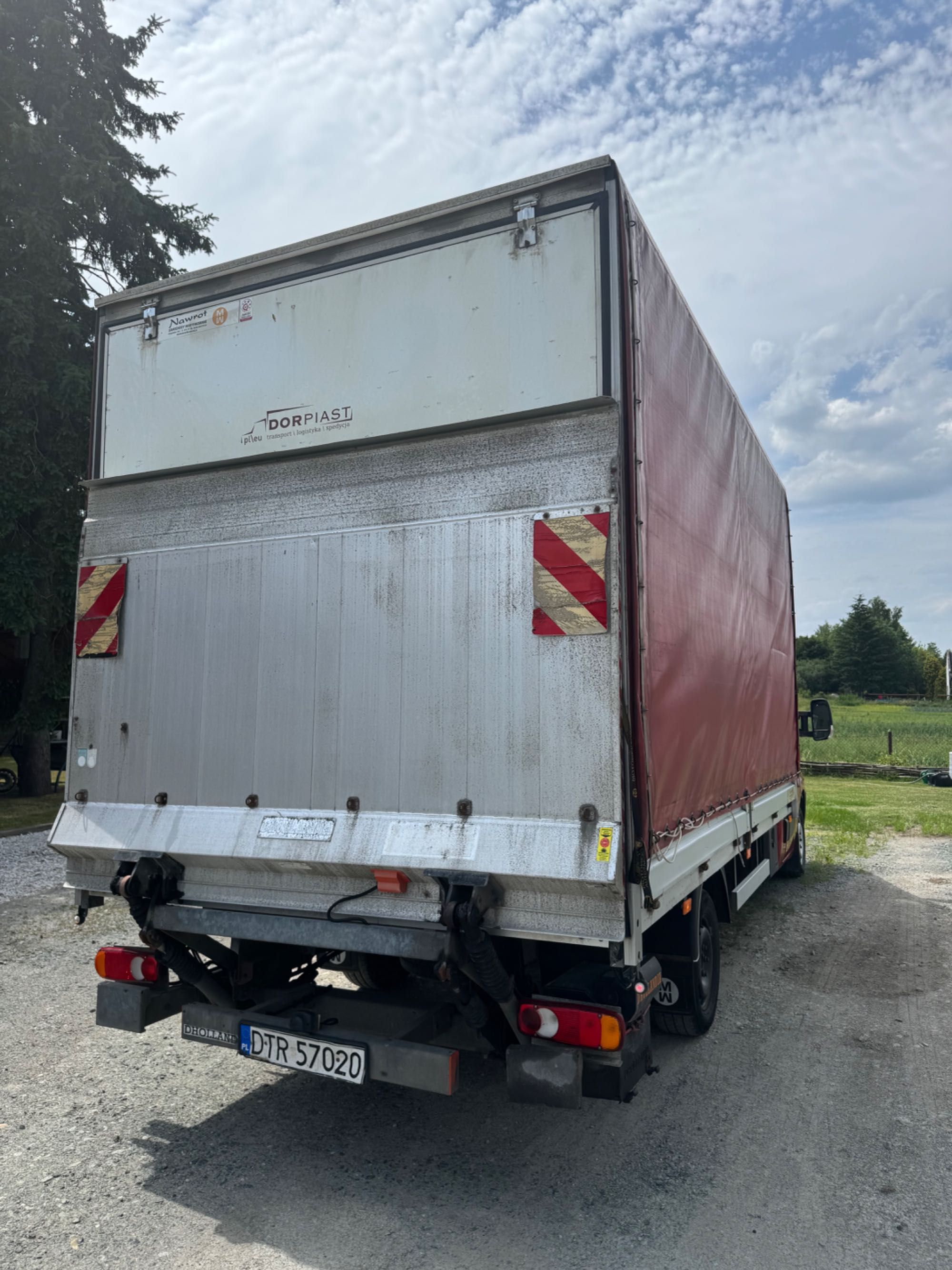 Renault Master 2016 rok z windą , lub zamiana na chłodnię .