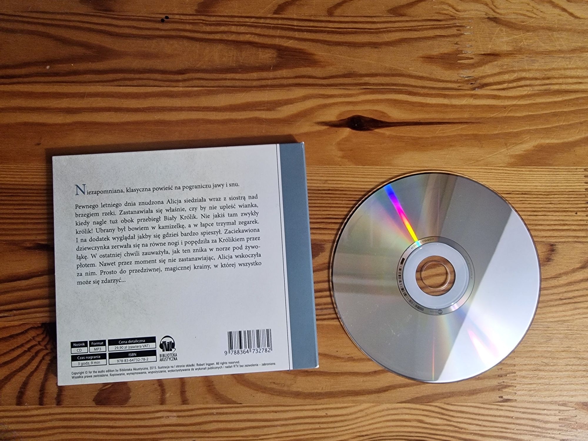 Audiobook Alicja w Krainie Czarów - Lewis Carroll - CD/MP3