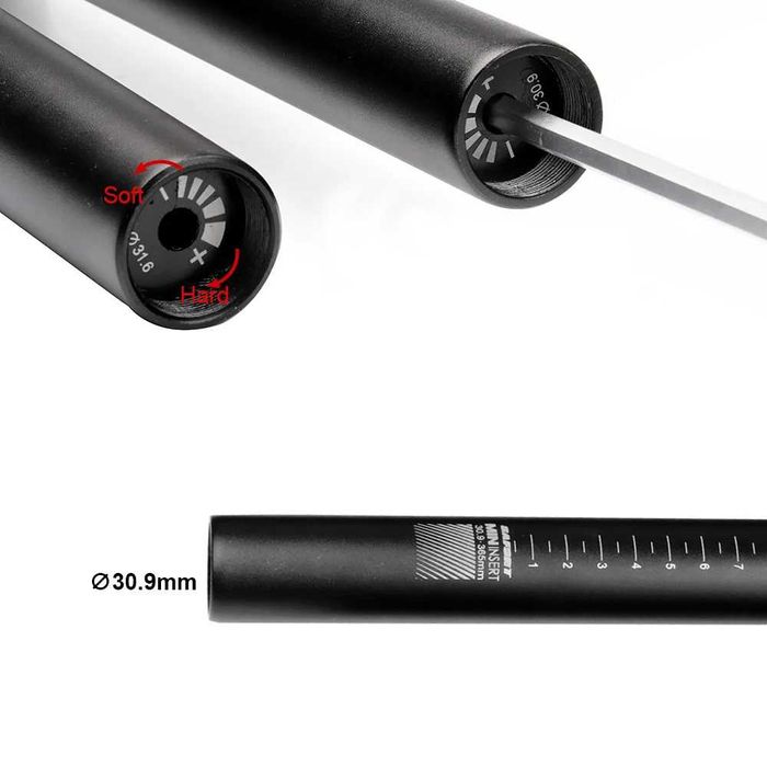 Espigão de Selim com Suspensão SAFORT-USS MTB 30.9 mm - Curso de 50 mm