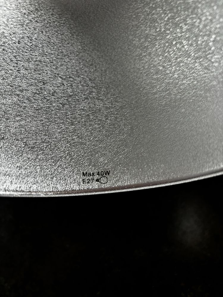 Lampa wisząca nad stół blat stal nierdzewna