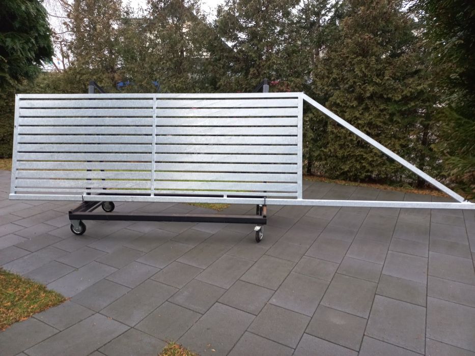 Brama przesuwna 400x150cm TRANSPORT GRATIS ocynkowana ogniowo,