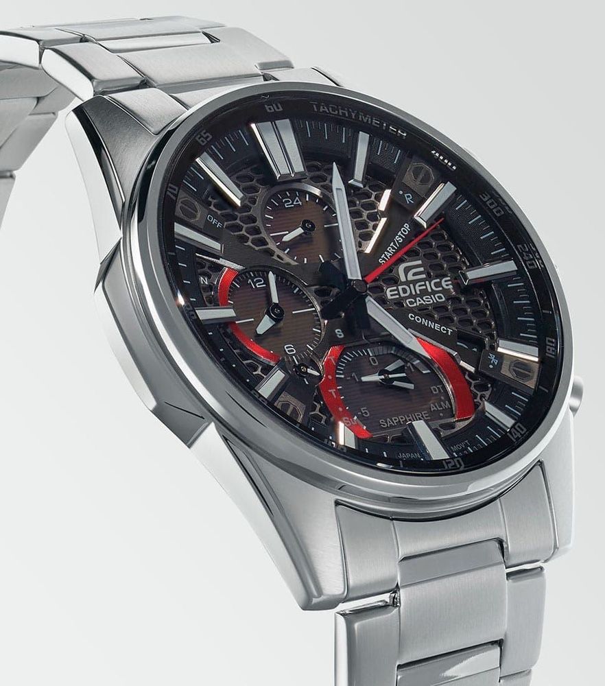 Casio Edifice EQB-1200D-1A Bluetooth Solar Sapphire новые оригинал