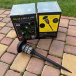 6 x lampa solarna LED, latarnia ogrodowa, nowa w pudełku,