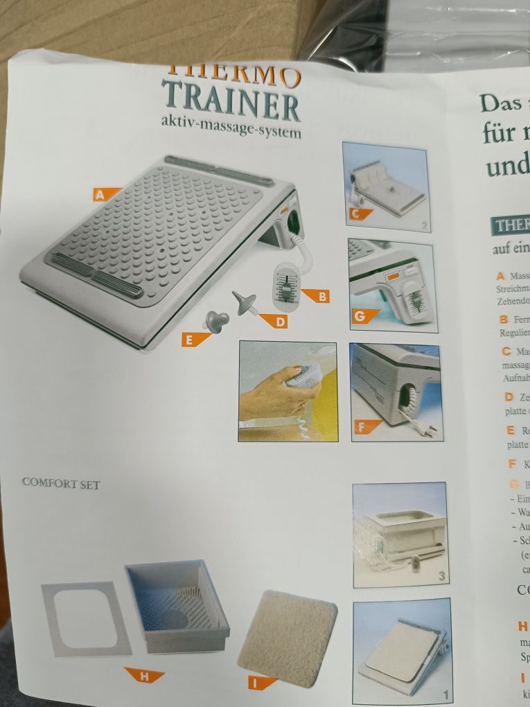 Thermo trainer aktiv-massage-system