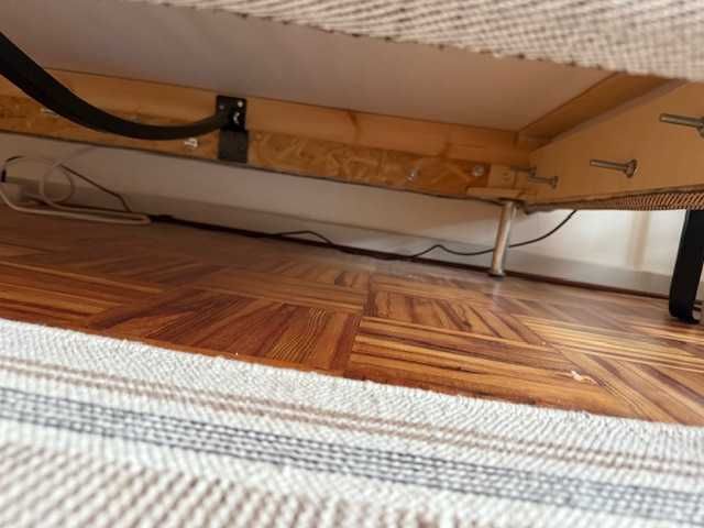 Sofá de 3 Lugares SÖDERHAMN "IKEA" Viarp bege/castanho