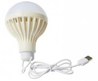 USB LED лампа  5Вт світодіодна лампа юсб лампочка від повербанка