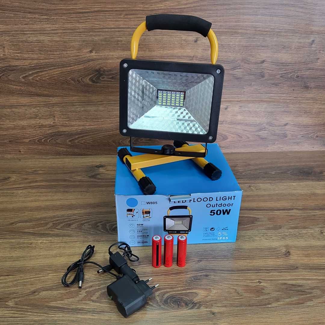 Halogen Przenośny Roboczy Lampa LED 50W