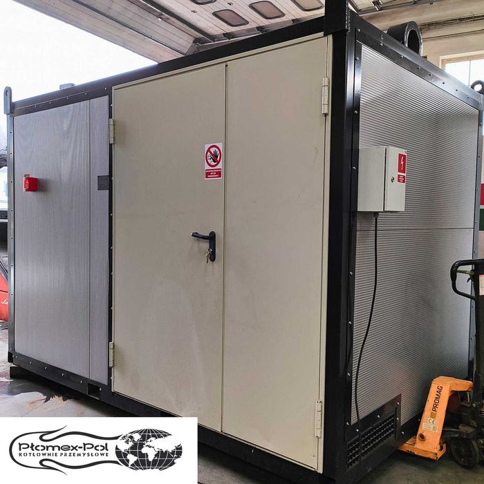 Wynajem Mobilnej Kotłowni Kontenerowej 200kW | Olej Opałowy Viessmann