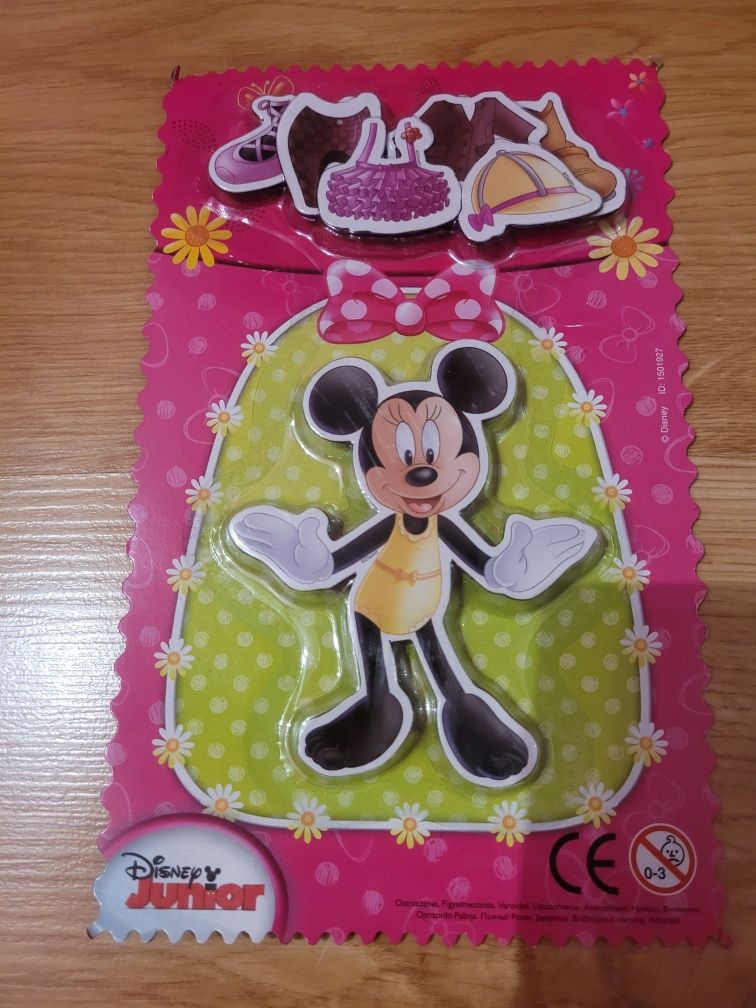 Disney Junior - puzzle magnetyczne z Myszką Minie - NOWE.