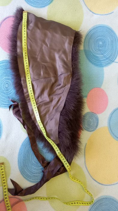 Горжетка накидка з пуху лебедя