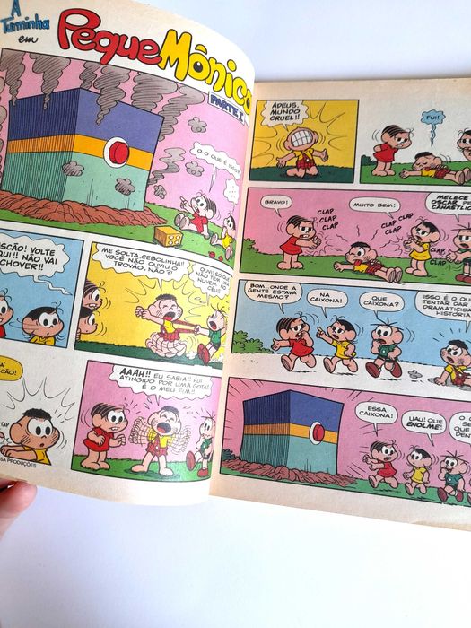 Livro BD Mônica Número 163 de 2000 Turma da Mônica para Coleção