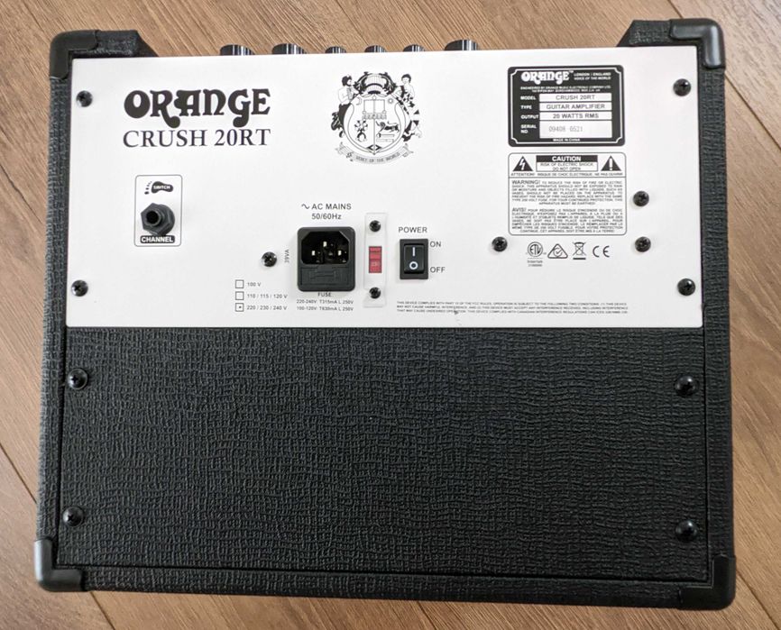 Amplificador Orange Crush 20RT