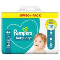 3 x pampers baby dry rozmiar 4+