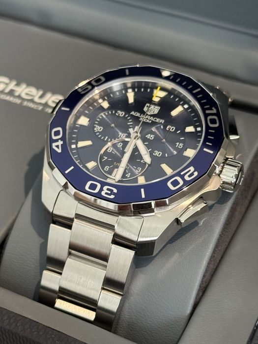 Годинник Tag Heuer Aquaracer Chronograph original 43mm