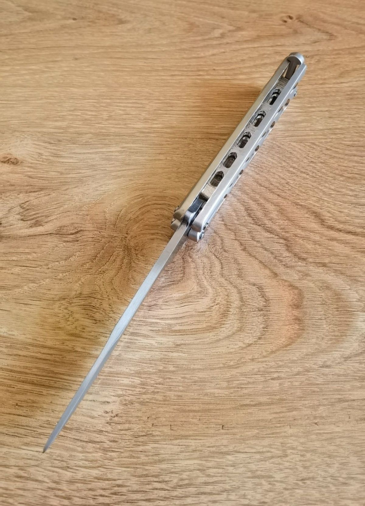 Nóż motylek 19/Stal 420/Nowy
