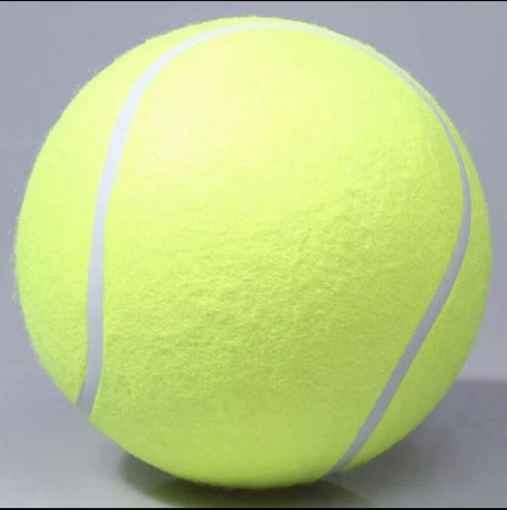 Тенісний мʼяч (сувенір, подарунок, декоративний, великий)