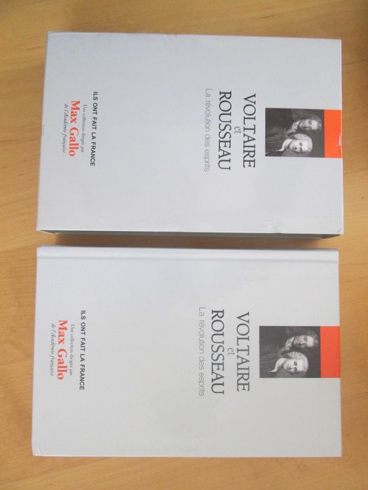 Voltaire et Rousseau - La revolution des esprits. Maria Leone Christ