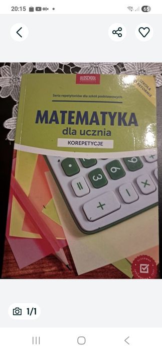 Książka. Matematyka korepetycje