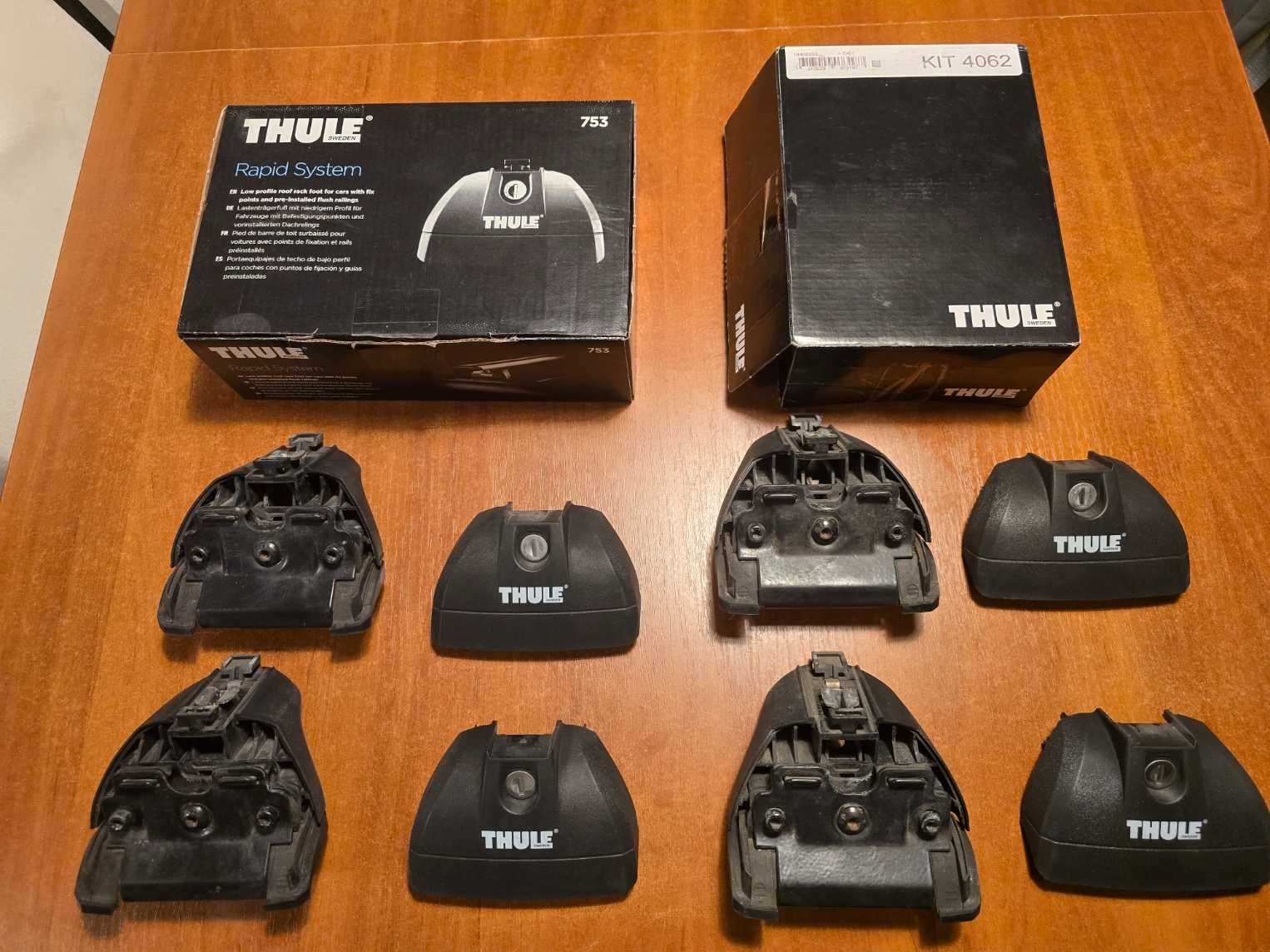 Thule Rapid System 753 + Kit 4062