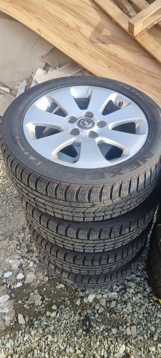 Oryginalne alufelgi 17 cali 5x120 Opel Insignia z oponami zimowymi