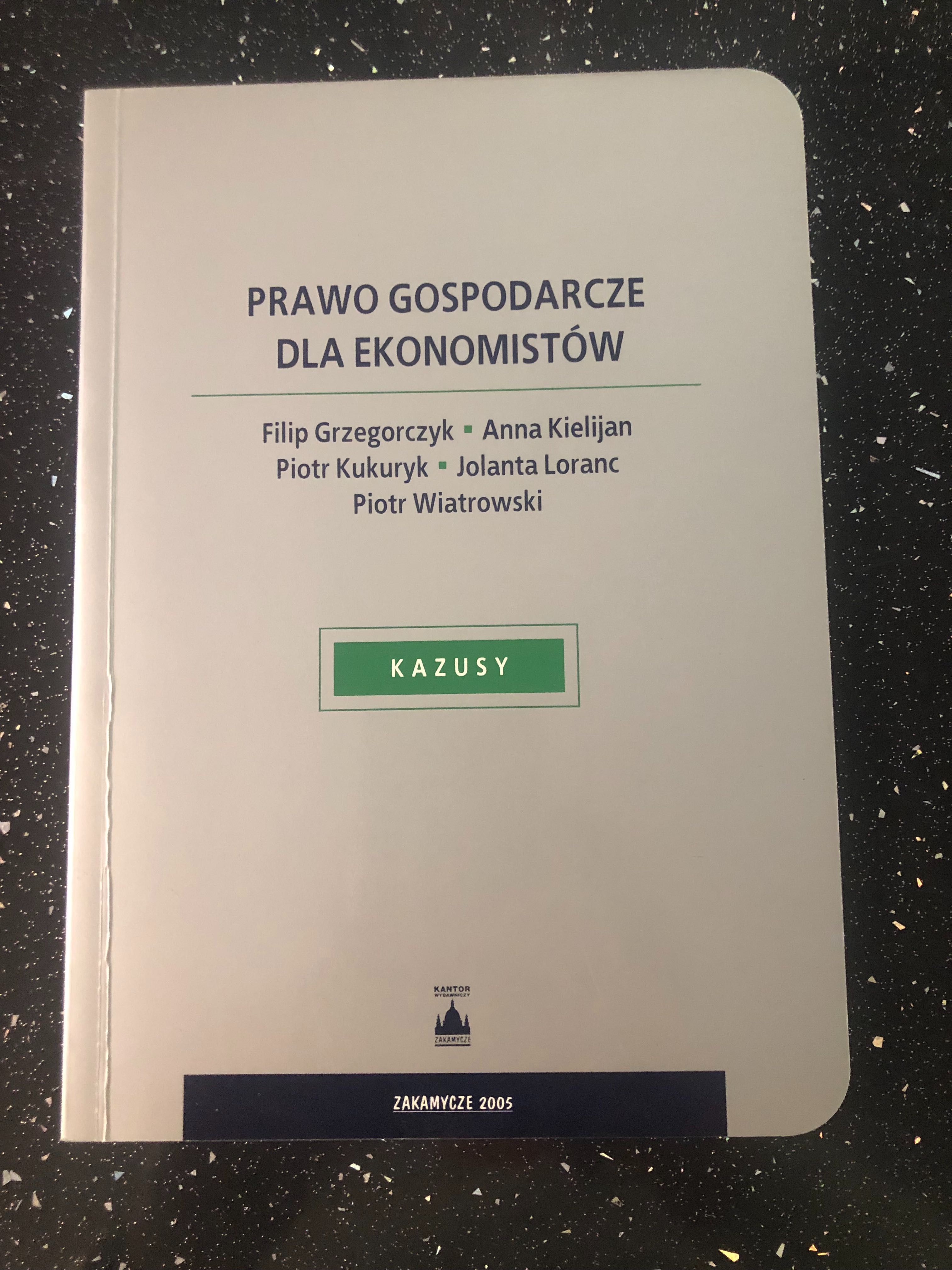 Prawo gospodarcze dla ekonomistów