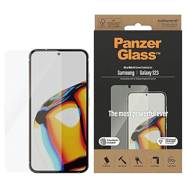 Szkło hartowane PanzerGlass Ultra-Wide Fit z aplikatorem na Samsung Ga
