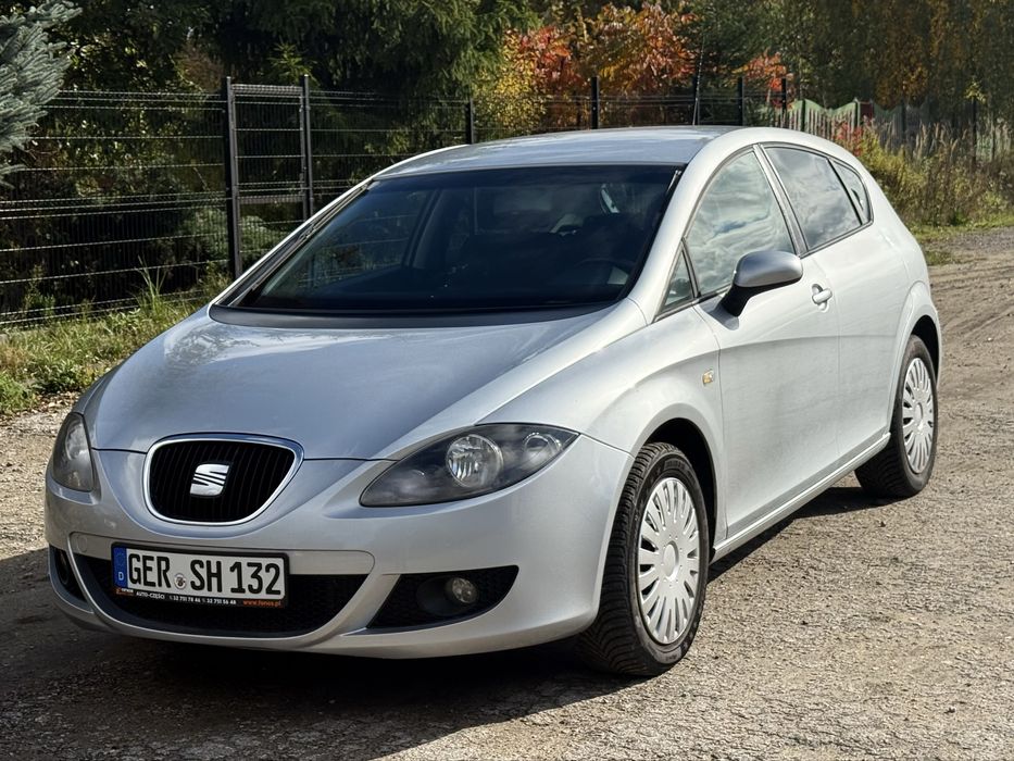 Seat leon 1.6 mpi z niemiec bez rdzy ksiazka klima tempomat 170 tys km