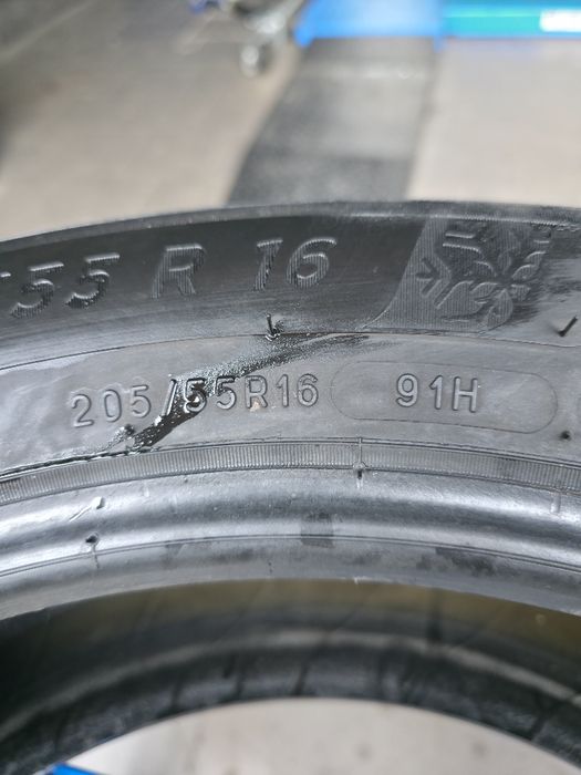 2szt zima 205/55-16 91H Michelin Alpin 6 7mm