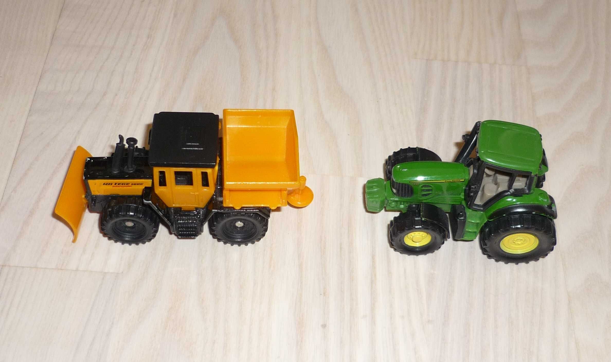Traktor z przyczepą Siku Piaskarka Zestaw