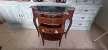 Mesa de apoio tampo mármore