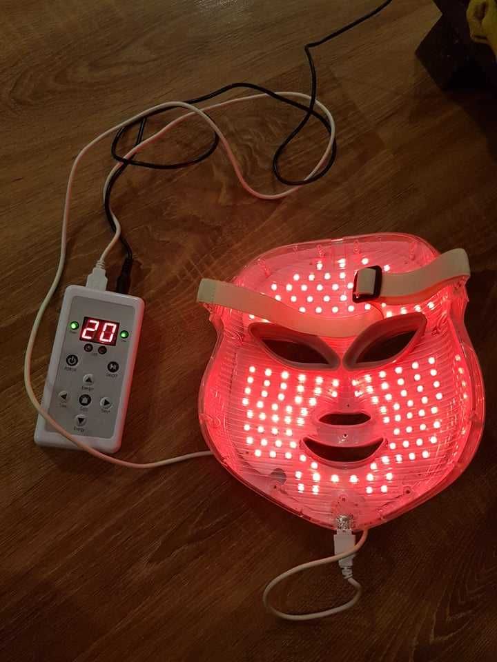 MASKA LED + Peeling kawitacyjny 6w1 OKAZJA