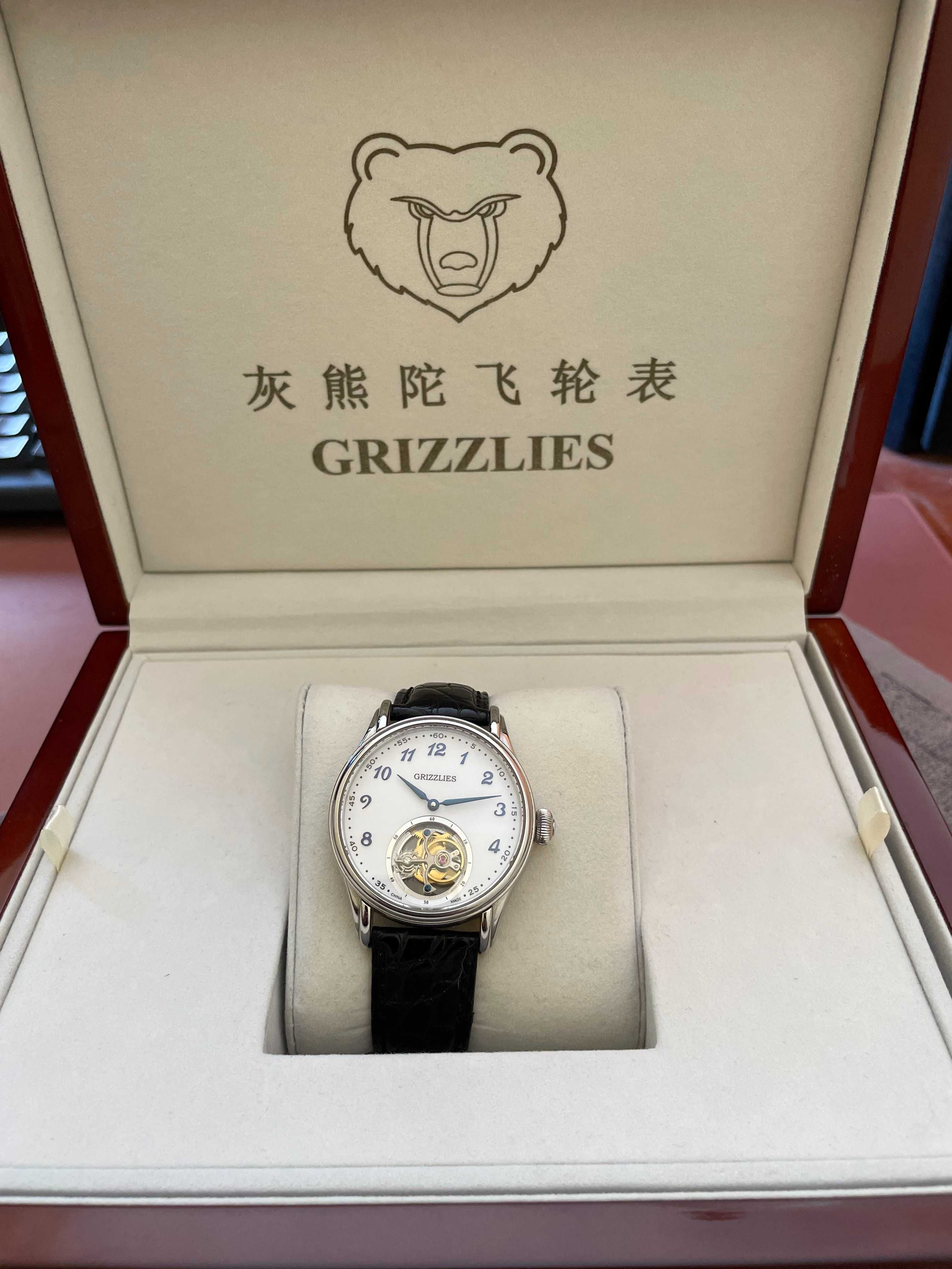 Relógio de pulso – Tourbillon autêntico (Grizzlies)