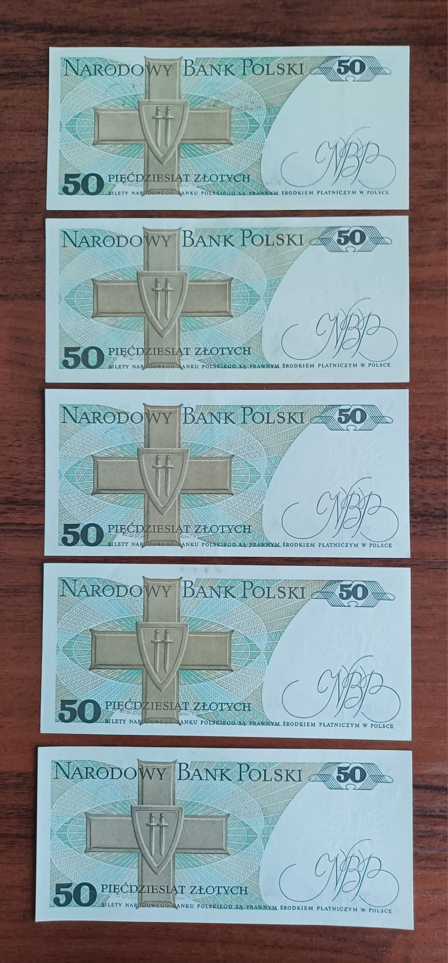Banknoty kolekcjonerskie PRL.