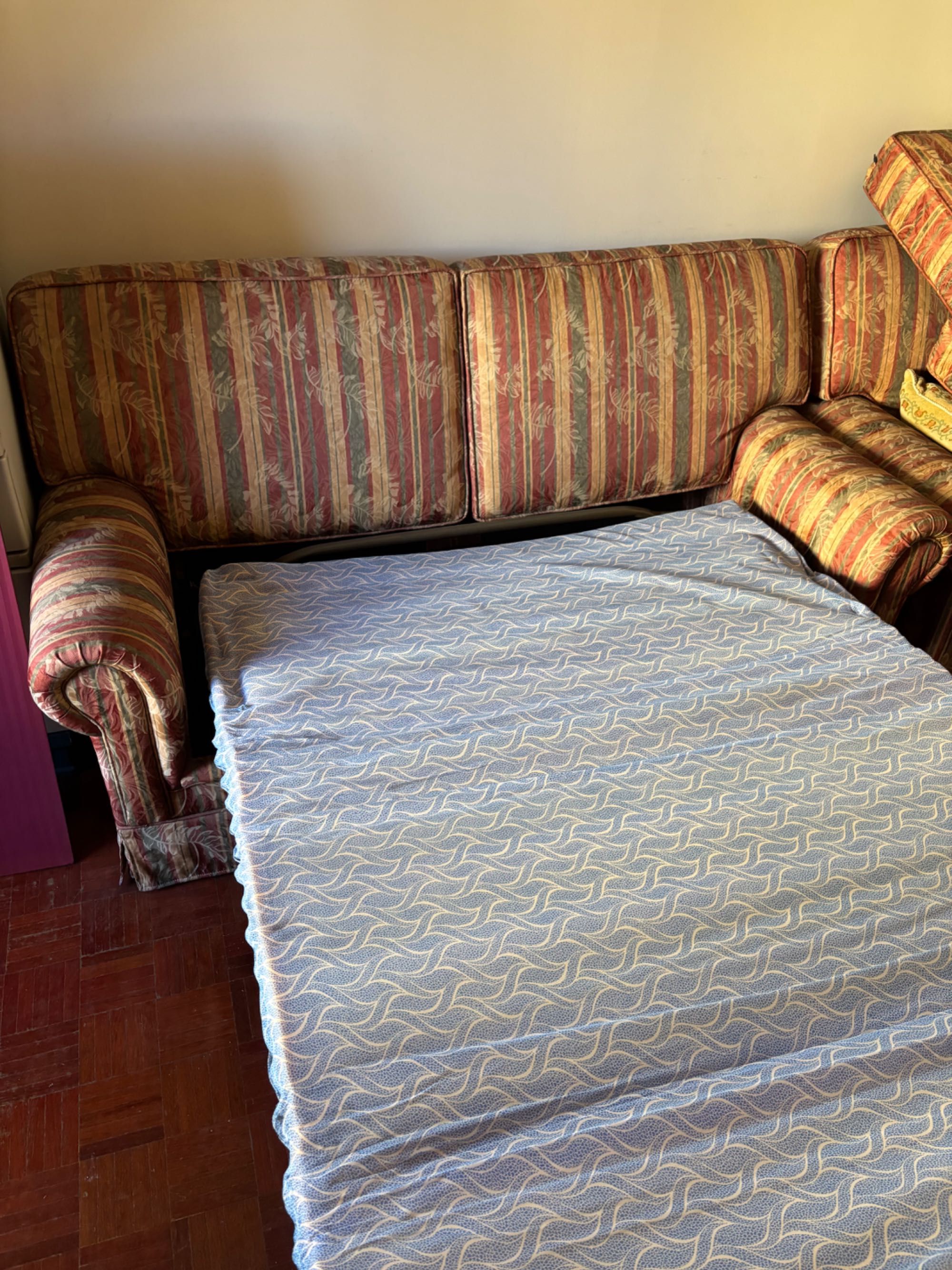 Poltrona + Sofá cama de 2 lugares