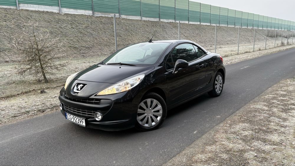 Peugeot 207 CC Bezwypadkowy Beznyna 91 tyś km Zamiana Finansowanie
