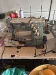 Maquina de costura recobremento e cloret