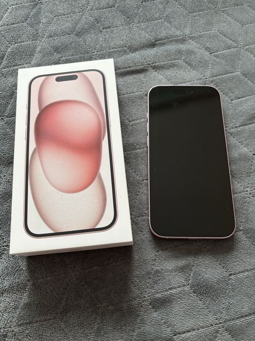 Iphone 15 128gb stan bardzo dobry cały komplet