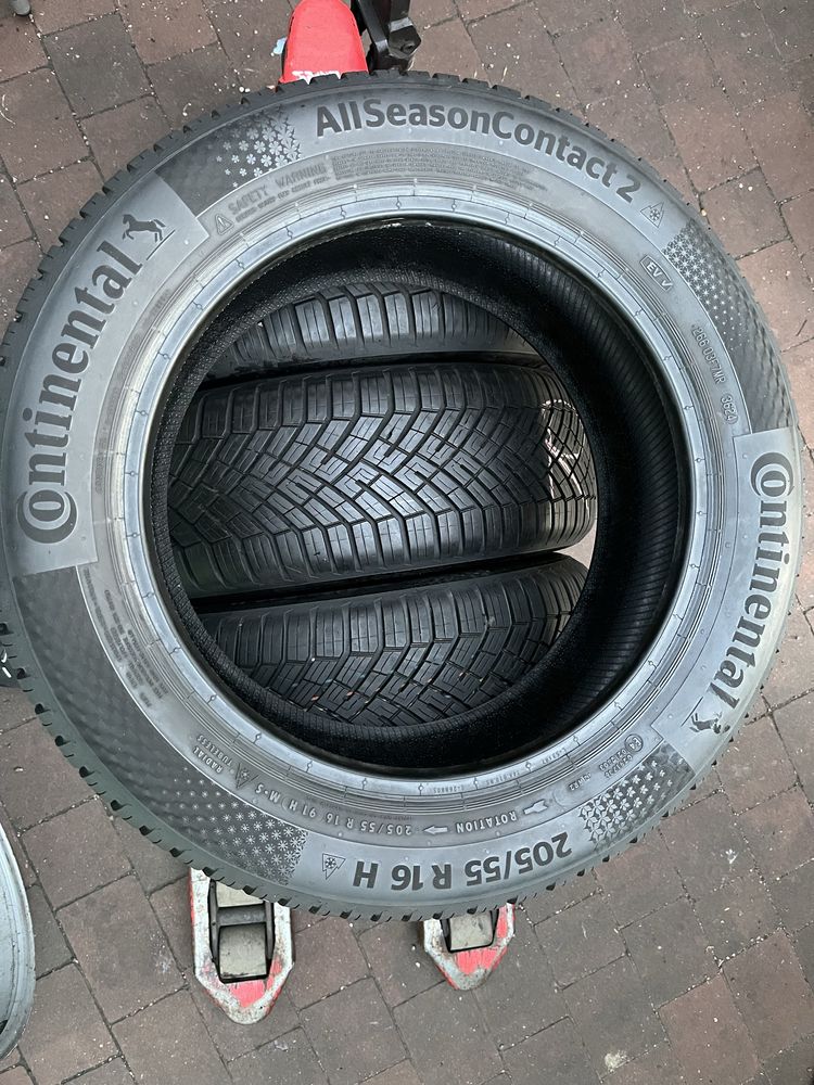 4x 205/55/16 Continental AllSeasonContact 2 .2024r. Jak NOWE