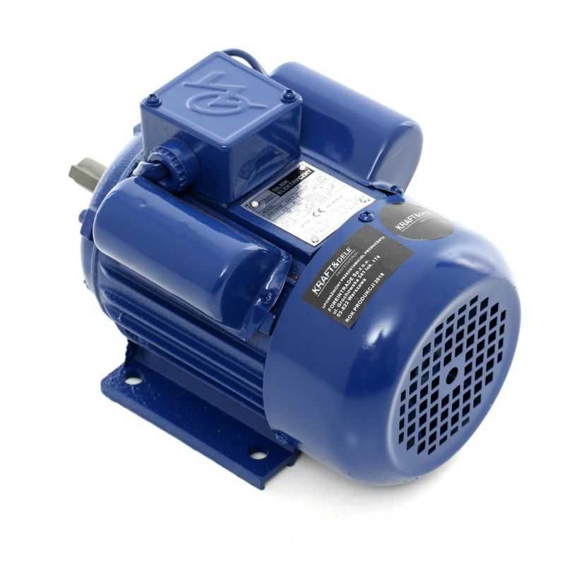 Elektryczny silnik jednofazowy 1500W 1400rpm 1,5kW 1-fazowy 230V
