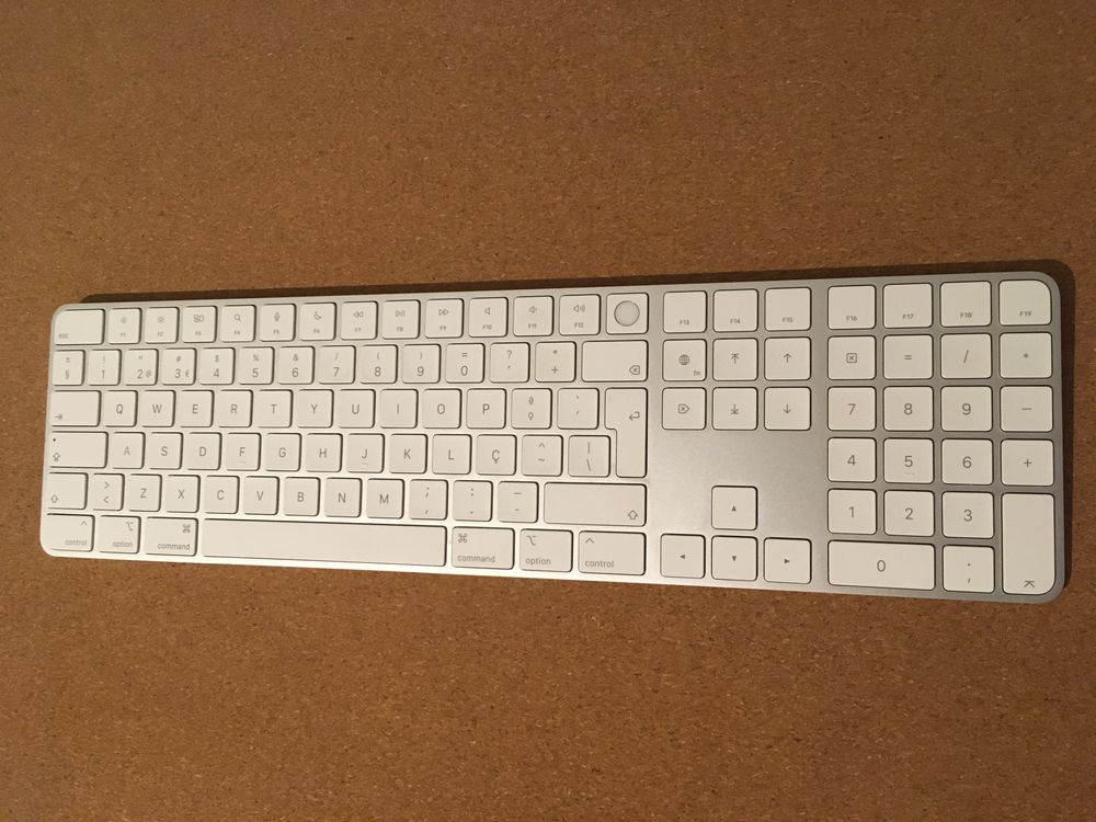 Magic keybord touchId (teclado nunerico)