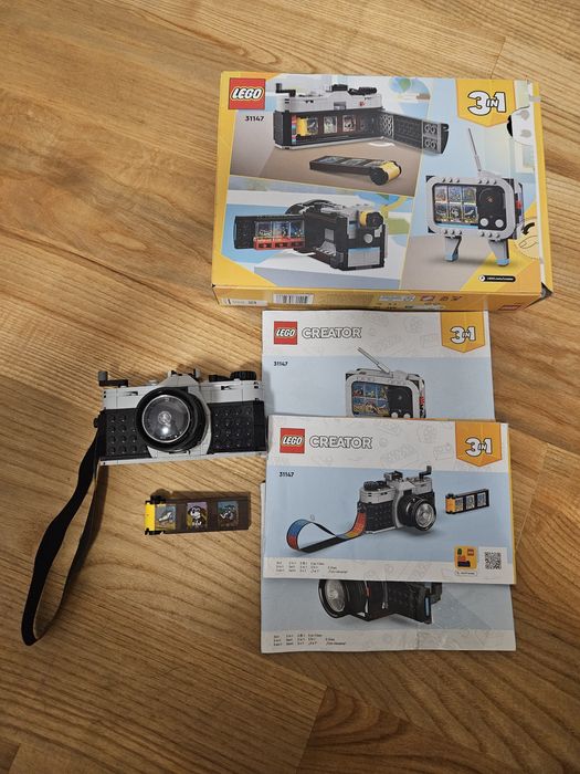 Конструктор LEGO Creator Ретро фотокамера (31147).