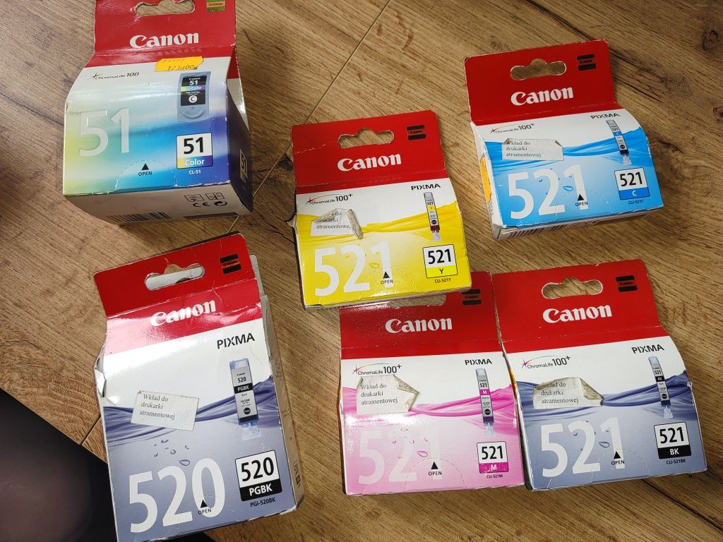 Drukarka atramentowa Canon PIXMA iP4600 z zestawem tuszy